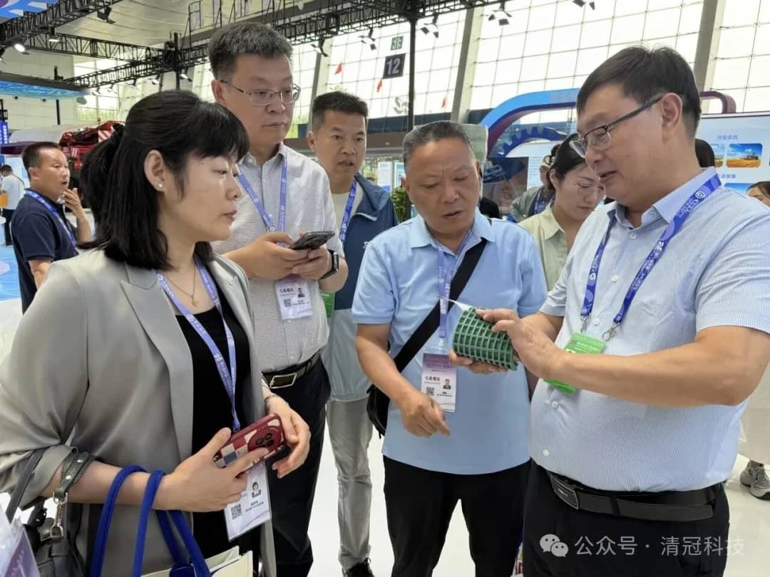 亚博会直击｜清冠硬核气凝胶，亮相兵团展位成焦点