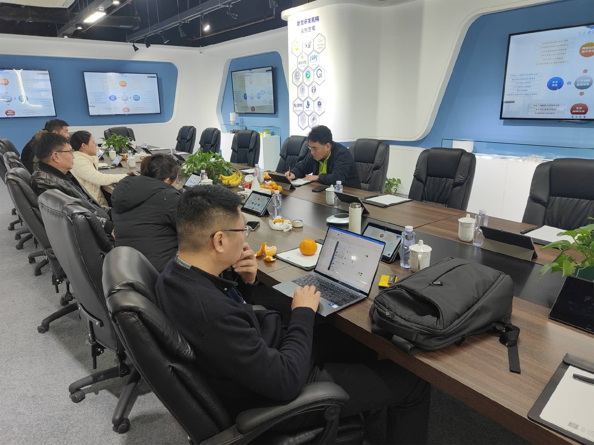 连云港港口集团有限公司副总师叶勇访问我司
